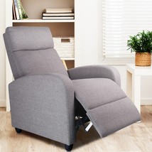 Massage Recliner Chair, Fabric Recliner Sofa Home Theater Seating With Lumbar - £154.52 GBP