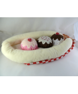 Small Pet Costume Ice Cream Banana Split Sundae Adjustable Hook &amp; Loop 12&quot; - $9.41