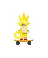 Super Sonic Minifigure - Sonic The Hedgehog Custom Collectible Minifig M... - £4.73 GBP