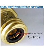 (2) O-RING KITS FOR REGO LPG MALE CONNECTOR 7141M, PROPANE CYLINDERS, FO... - $107.58 MXN