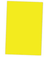 BCK3D 3-D Yellow Embroidery Foam Backing Puff  18&quot; x 12 Inches x 3mm - £2.52 GBP