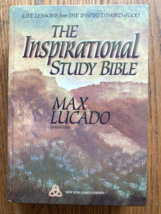 The Inspirational Study Bible by Max Lucado (1995, Hardcover) NKJV - $17.95