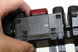 00-02 w215 MERCEDES CL500 CL55 CL600 DASH HAZARD ESP ABC HEADREST CONTROL SWITCH image 11