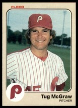 1983 Fleer - #166 Tug McGraw Philadelphia Phillies Baseball Card - $1.39