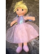 Doll By Kute Kate Plush with Blue Eyes &amp; Blonde Hair 17 Inches 2004 - $296.93 MXN