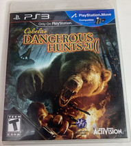 Cabela&#39;s Dangerous Hunts 2011 (Sony PlayStation 3, 2010) with Manual - £4.60 GBP