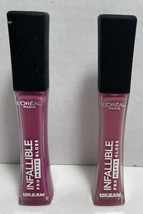 L&#39;Oreal Infallible Pro Matte Lip Gloss 300 &amp; 304 - $15.83