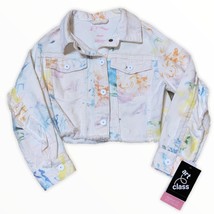 Art Class Sz XS 4/5 Multi-Color Denim Jacket NWT - £11.27 GBP