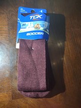 TCK Soccer Maroon Socks Medium - £17.94 GBP