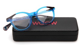 New Woow Speak Easy 1 Col 0149 Blue Eyeglasses Frame 49-20-145mm B42mm - £134.85 GBP