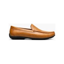 Stacy Adams Conroy Moc Toe Perf Slip-On Casual Shoes Tan 25702-240 image 1