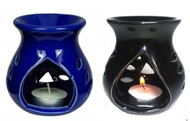 Ceramic Tea Light Essential Oil Diffuser Essential Oil Burner for Living... - $10.96+