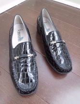 WALDLAUFER Patent Croc  HAZEL WALKING COMFORT LOAFER SHOE $159 UK 6 US 8 - $39.60