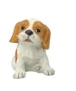 VTG Porcelain Sitting Puppy Dog Figurine Cocker Spaniel 1407 Homco 2.75&quot;... - £9.29 GBP