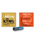 55 CT LifeStyles Large (KYNG) Condoms - $13.86