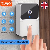 Smart WiFi ring doorbell video camera motion detection intercom security - £23.03 GBP