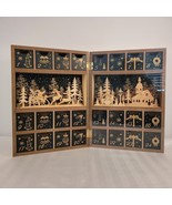 Gluckstein Very Merry Storybook Advent Calendar Wood - $25.46