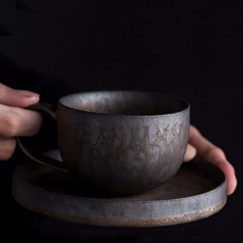 Vintage Japanese Ceramic Mug Rustic Glaze Drinkware - $25.99+