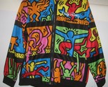 NEW Keith Haring x Members Only Block Graffiti Windbreaker Bomber Jacket... - £39.56 GBP