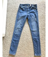 H&amp;M Super Skinny Super Low Waist Jeans Size 28 Women’s Light Wash Blue - $11.87