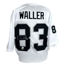 Darren Waller Autographed Las Vegas Raiders White Jersey COA Inscriptagr... - $339.96