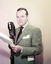 Bob Hope 8x10 Photo with NBC microphone 1940&#39;s - £6.28 GBP