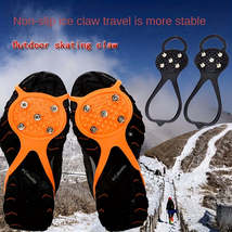 AntiSlip Ice Grips 2pcs Spike Grippers for Snow Boots - £11.81 GBP+