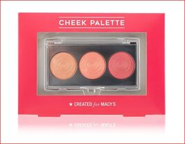CHEEK PALETTE Created for Macys 3 Pc Cheek Palette Set Blush Highlighter... - $16.34