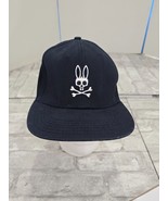 Psycho Bunny Hat Blue Strap Back Adjustable Cap Embroidered Golf Casual ... - $23.31 CAD