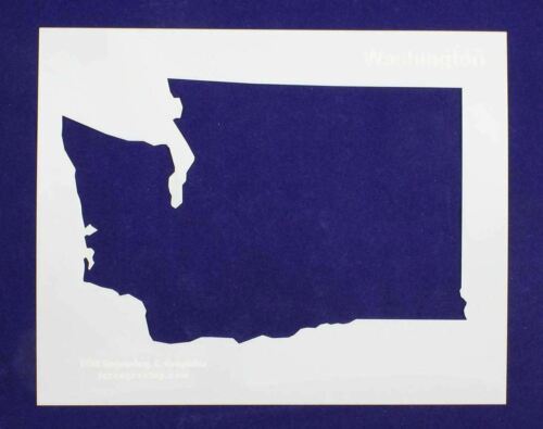 State of Washington Stencil 14 Mil 8&quot; X 10&quot; Painting /Crafts/ Templates - $15.52