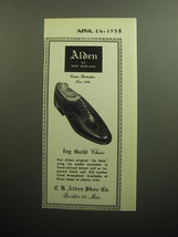 1958 Alden Ivy Guild Choice De Rosa Shoes Advertisement - $18.49