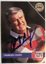 Charles Coody Signed Autographed Pro Set PGA Golf Card - £7.96 GBP