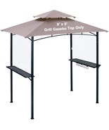 Scocanopy Universal Stretch Waterproof Grill Gazebo Replacement Roof For... - $90.95