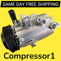 AC Compressor Sedan Thru 10/14/11 Fits 09-12 GENESIS 55371 image 3