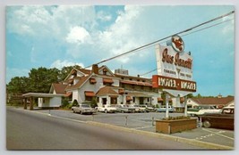 Hazelton PA Gus Genetti Hotel Motel Lodge Restaurant Pennsylvania Postca... - $7.95