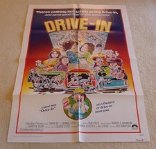 DRIVE-IN 1 sh .1976. ICONIC TITLE - COLORFUL - TEXAS - PRIESTS - NICE VF - $124.16