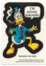 Marvel Comic Super Heroes Howard the Duck Sticker Card 1976 Topps White Back NM - $38.52