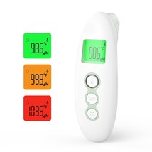 Non Contact Forehead and Ear Thermometer Digital Infrared Thermometer for Adults - £31.88 GBP