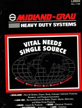 Midland-Grau Heavy Duty Systems brakes parts catalog Berg, Lipe, Like-Nu - £17.73 GBP