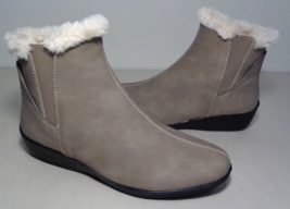 LifeStride Size 7.5 Wide IZZY COZY Putty Lotus Booties Boots New Women&#39;s Shoes - £93.07 GBP