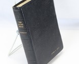 Living Bible Paraphrased Black Leather Tyndale 1971 Personal Size 7&quot; x 5... - $19.59