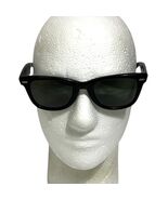 Vtg B&L Ray-Ban Wayfarer 5022 Black G-15 Glass Lenses USA Made Sunglasses - $4,754.14 MXN