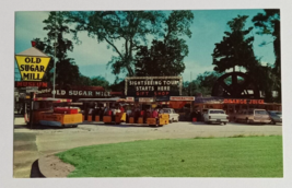 Old Sugar Mill Museum Tours Gift Shop Trains Cars St Augustine FL Postcard 1960s - £6.18 GBP