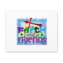  Faith, Family, Friends Proverbs 27:17 Red Cross Christian Wall  - £56.28 GBP+