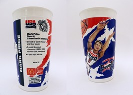 ORIGINAL Vintage 1994 McDonald&#39;s Dream Team II Mark Price Plastic Cup - £7.90 GBP
