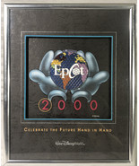 Disney Epcot Millenium Framed Art 2000 Epcot token - $1,871.65 MXN