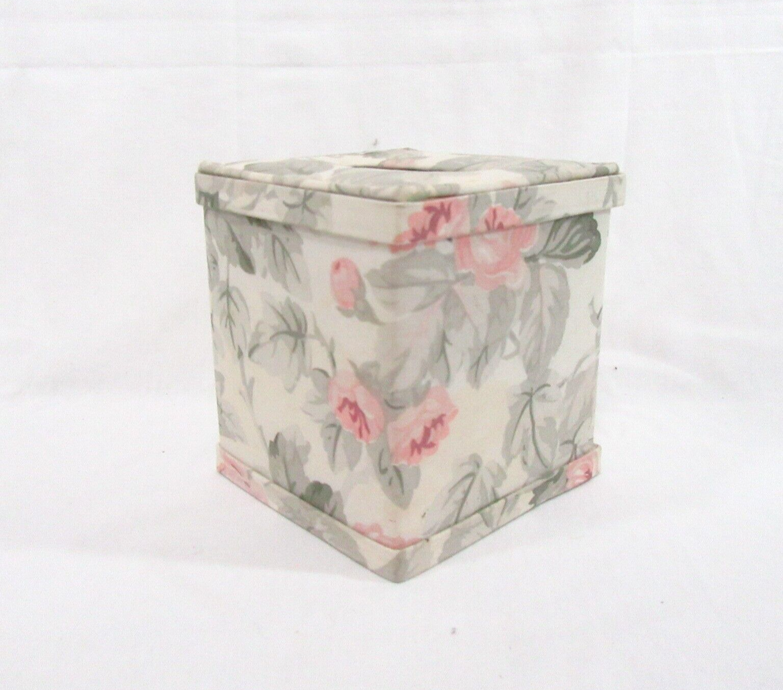 Laura Ashley Cottage Rose Tissue Box Cover - $24.00