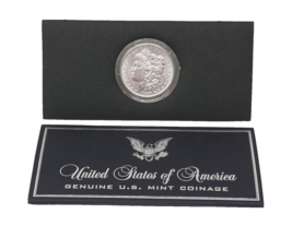 1889-P  Morgan Silver Dollar Genuine U.S. Mint Coinage CZV6 - $94.99