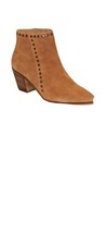 Lucky Brand Linnea-Cashew-Oiled Suede-Women’s Bootie-Side Zip 8M - £27.69 GBP