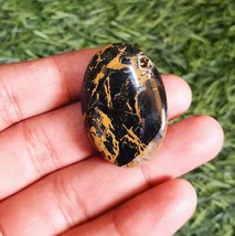 Natural Native Gold Opal Palm Stone Beautiful Native Gold Opal Palm Shape  - £11.26 GBP